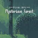 Pixel Art Mysterious Forest asset store icon